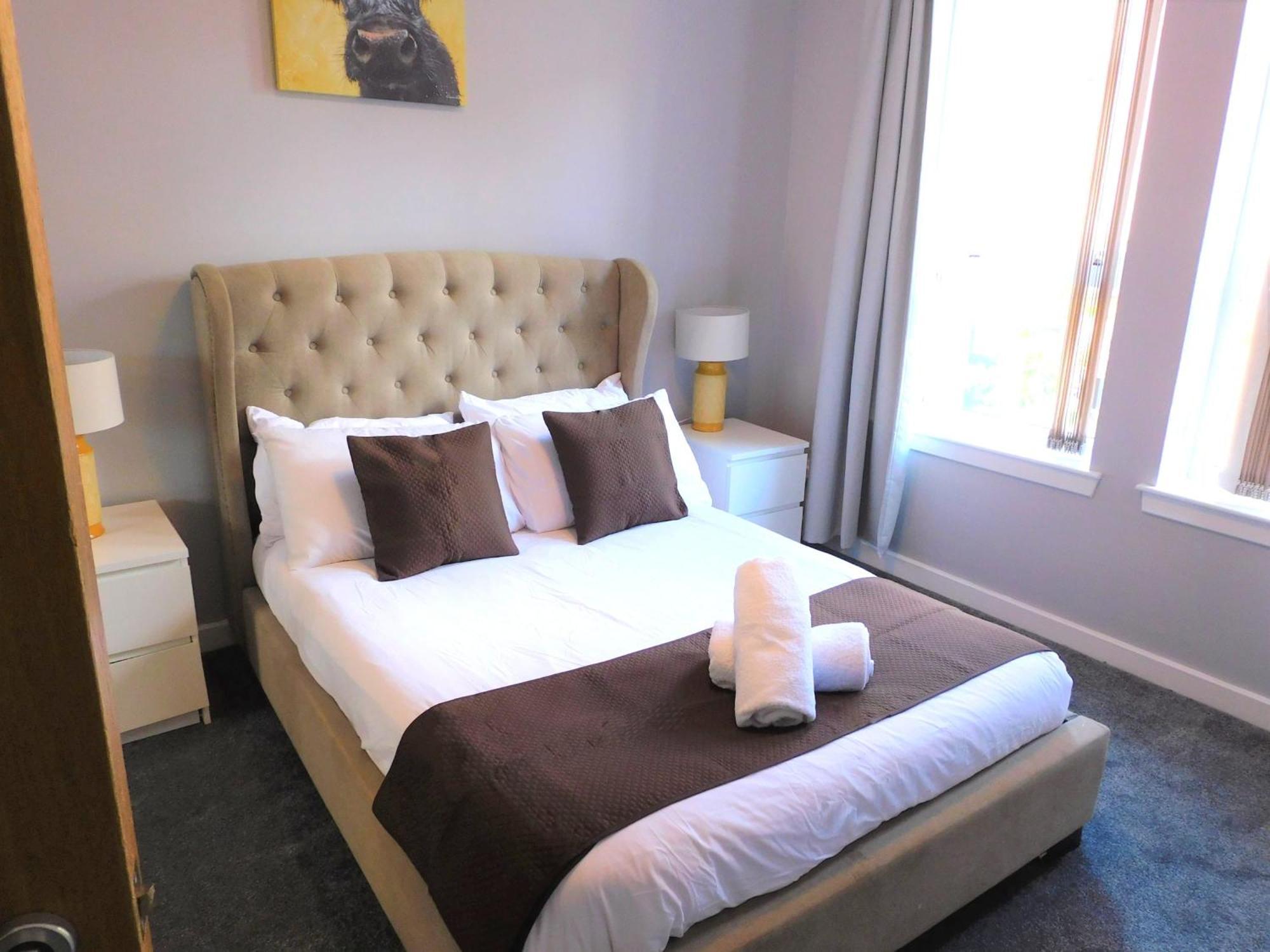 City Centre 2 Bedroom Apt, Close To M8 & Tourist Attractions Glasgow Kültér fotó
